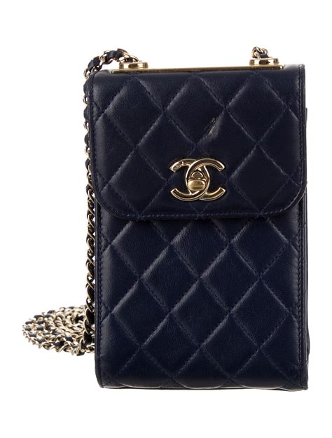 chanel mobile phone bag|chanel phone bag with chain.